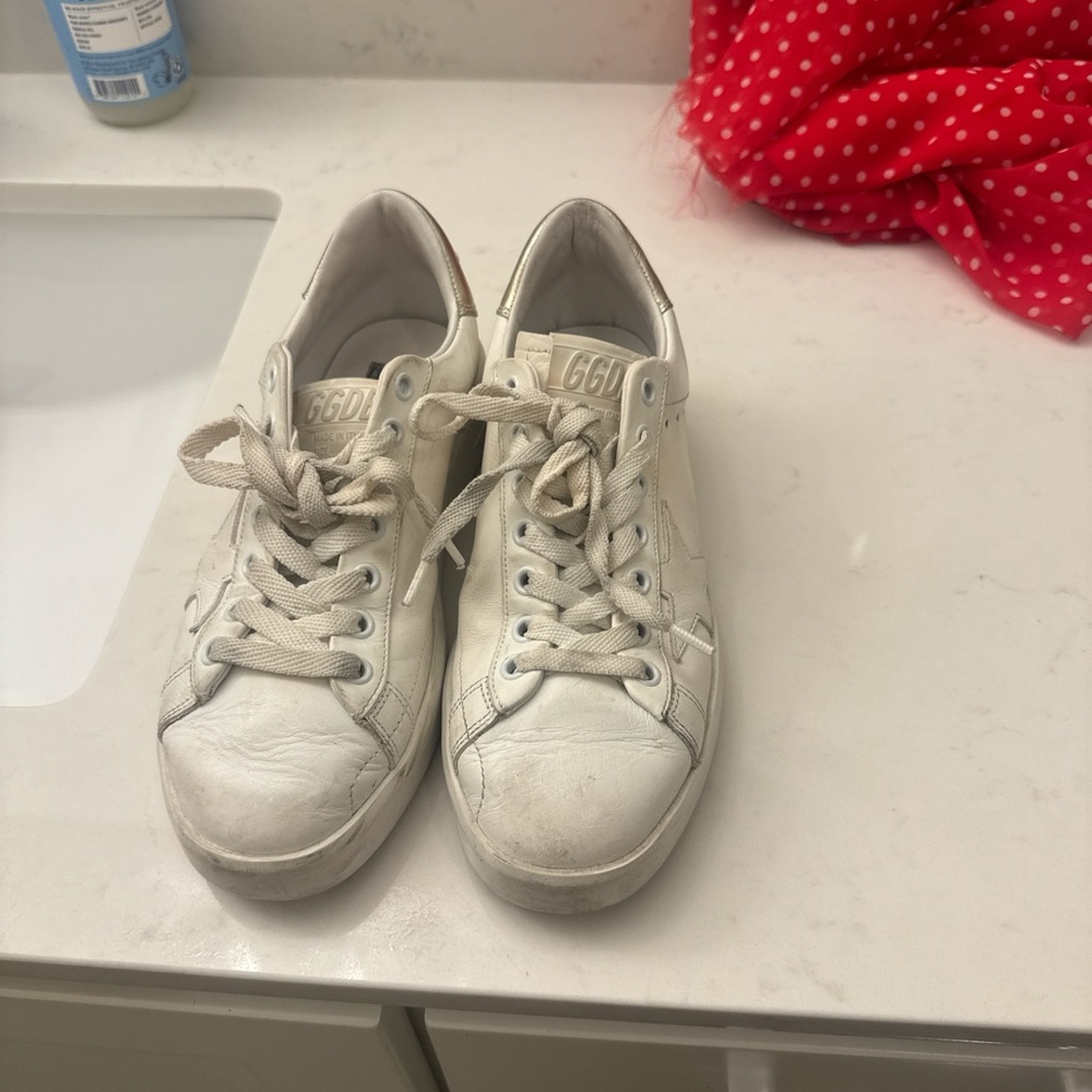 Golden Goose White Sneakers